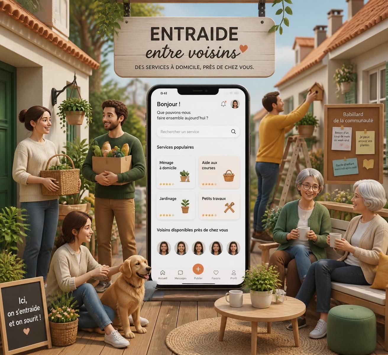 découvrez en détail les services offerts par la plateforme stootie pour l'aide en ligne à domicile et trouvez l'assistance adaptée à vos besoins.