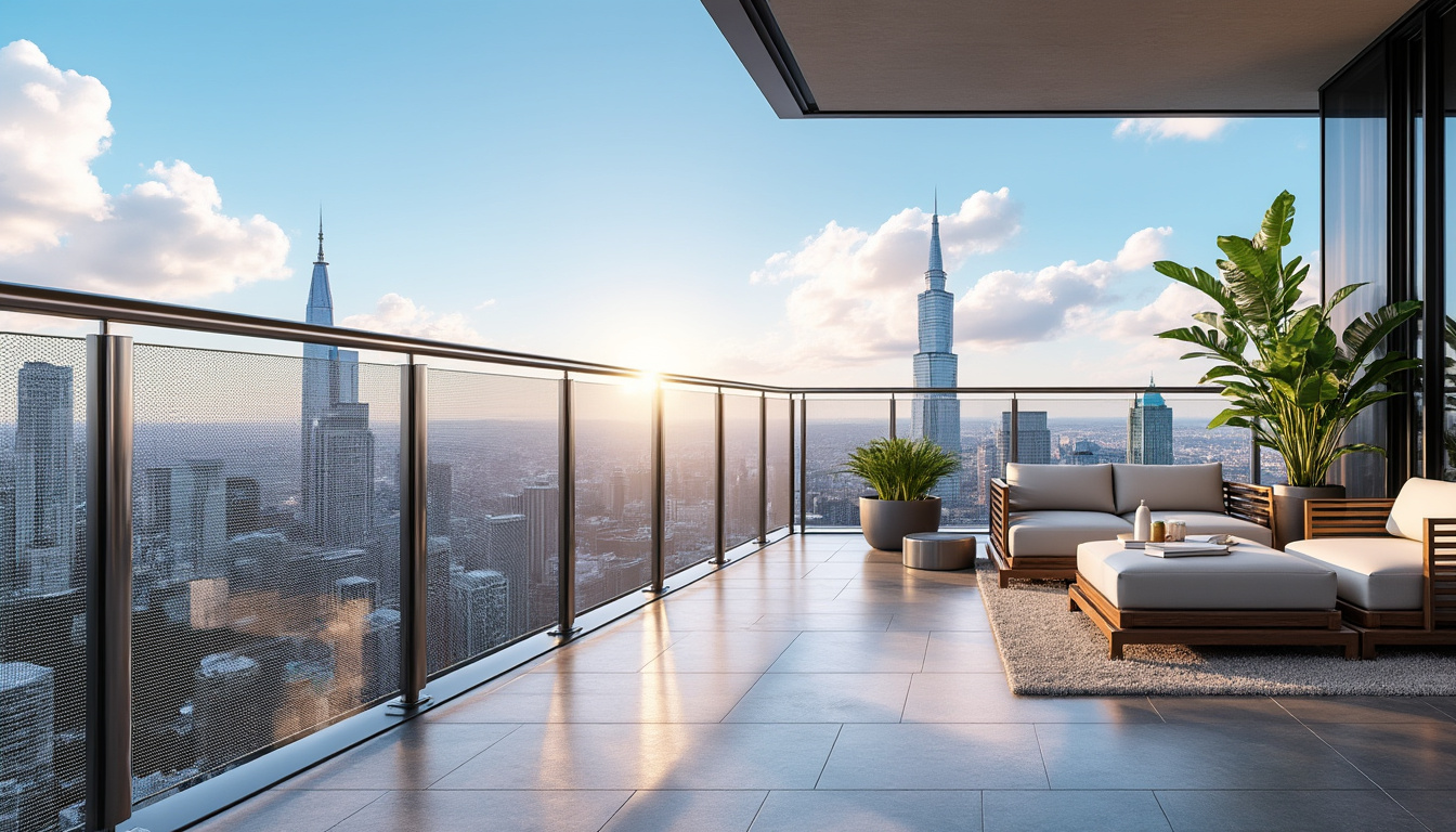 Guide complet sur les garde corps en maille inox