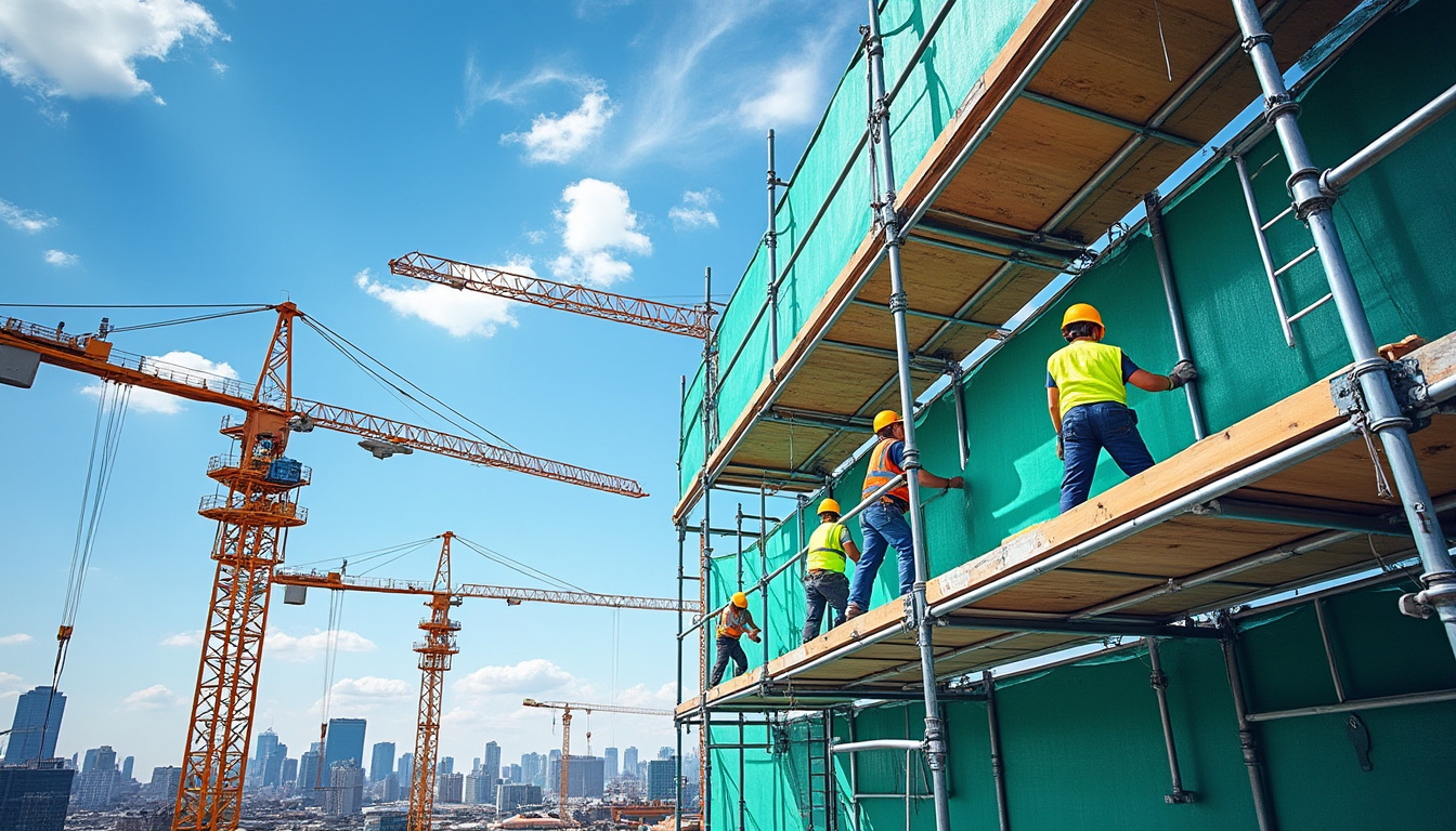 L&rsquo;importance de l&rsquo;échafaudage parapluie dans les projets de construction