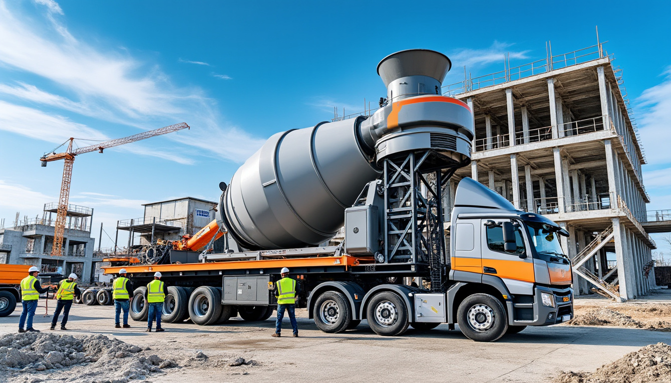 Centrale à béton mobile : avantages et utilisations dans le secteur de la construction