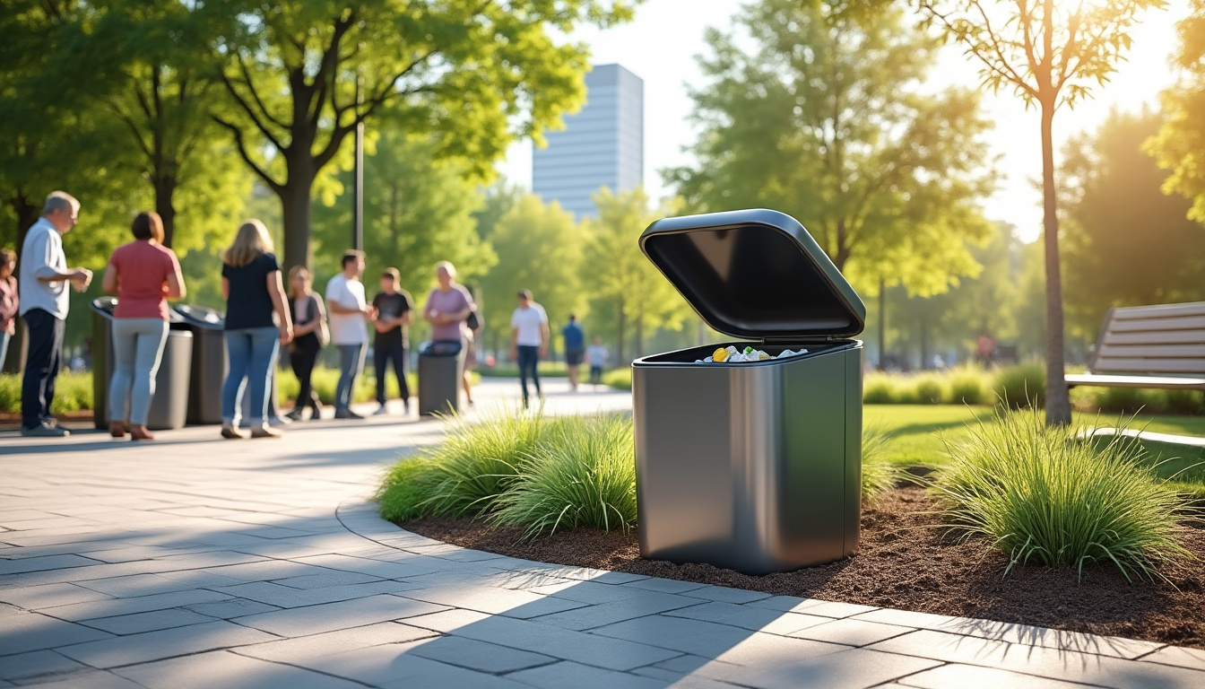 Les avantages des conteneurs semi enterrés pour la gestion des déchets