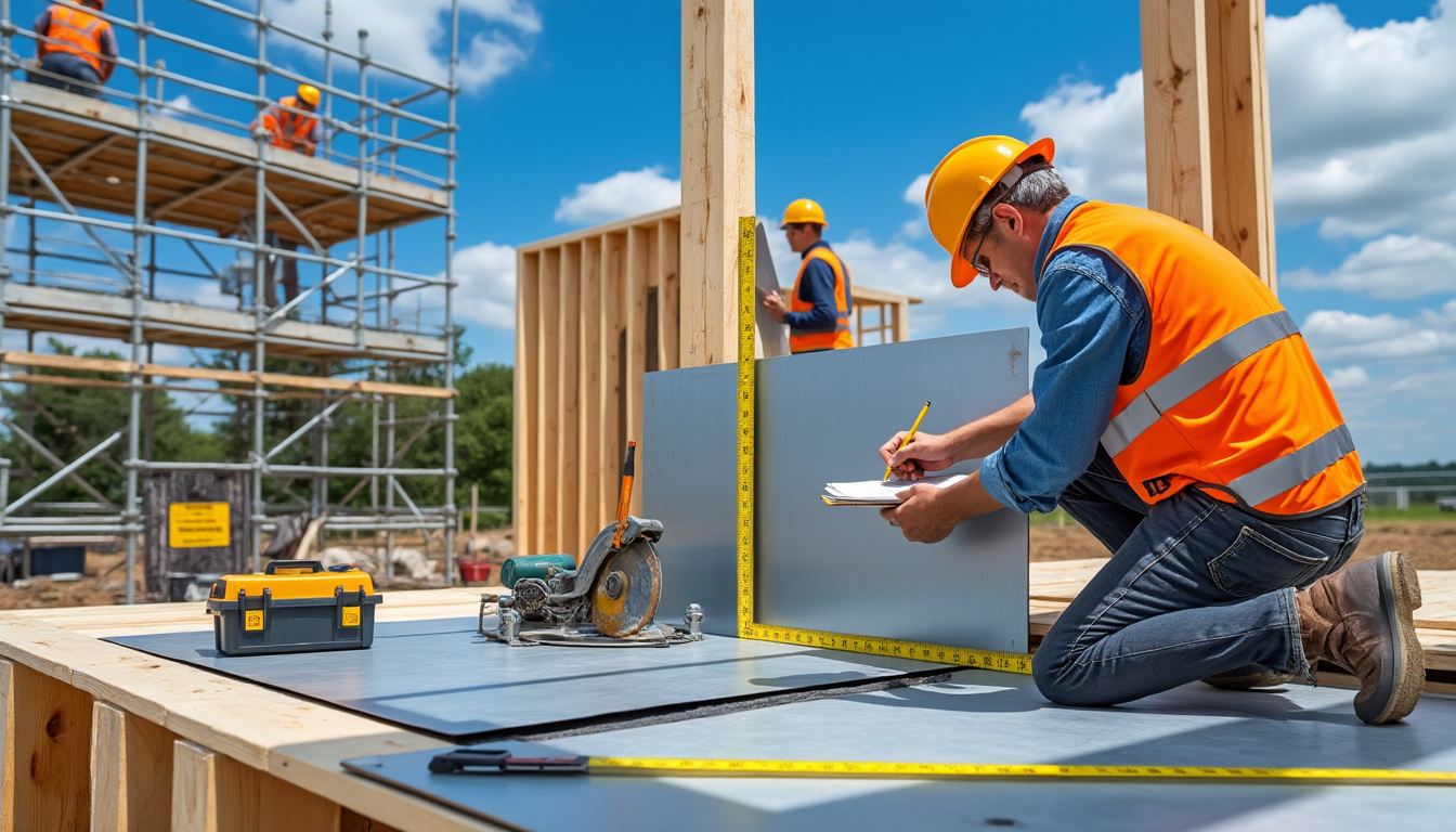 Pose de bardage métallique sur ossature bois : étapes et conseils