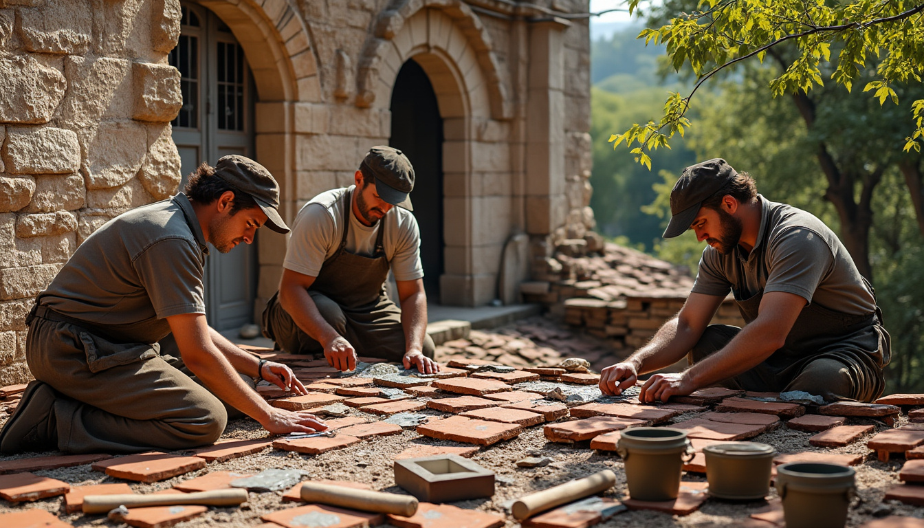 Récupération des tuiles anciennes : valoriser le patrimoine architectural