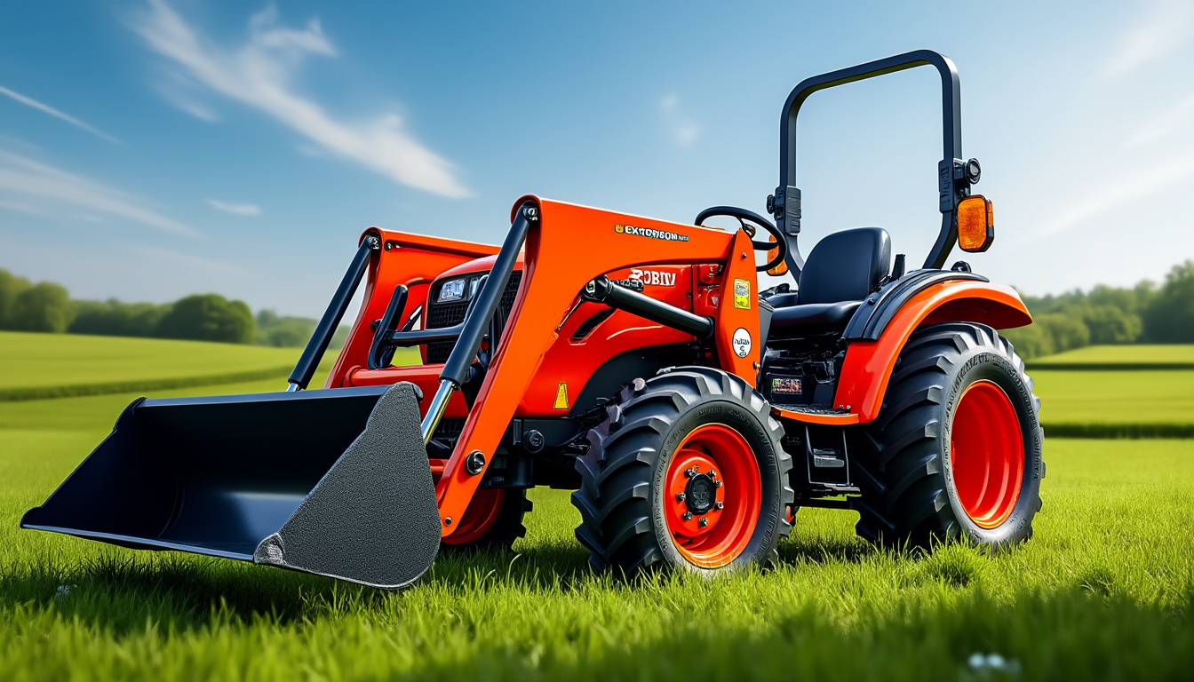 Découvrez les caractéristiques clés du Kubota BX 2350