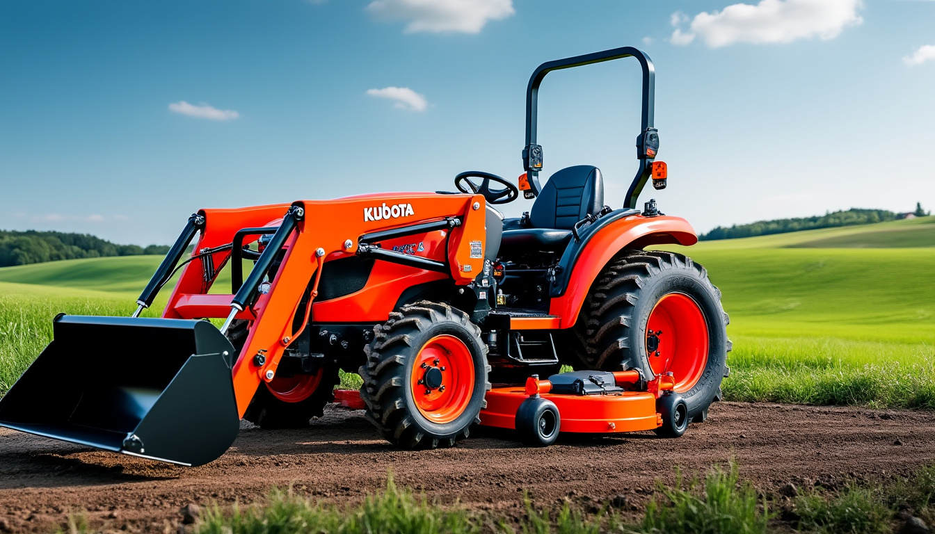 Découvrez les caractéristiques techniques du kubota bx2350