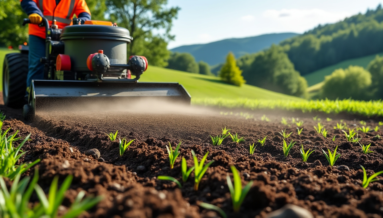 Hydroseeding et hydromulching : méthodes innovantes pour un revêtement végétal réussi