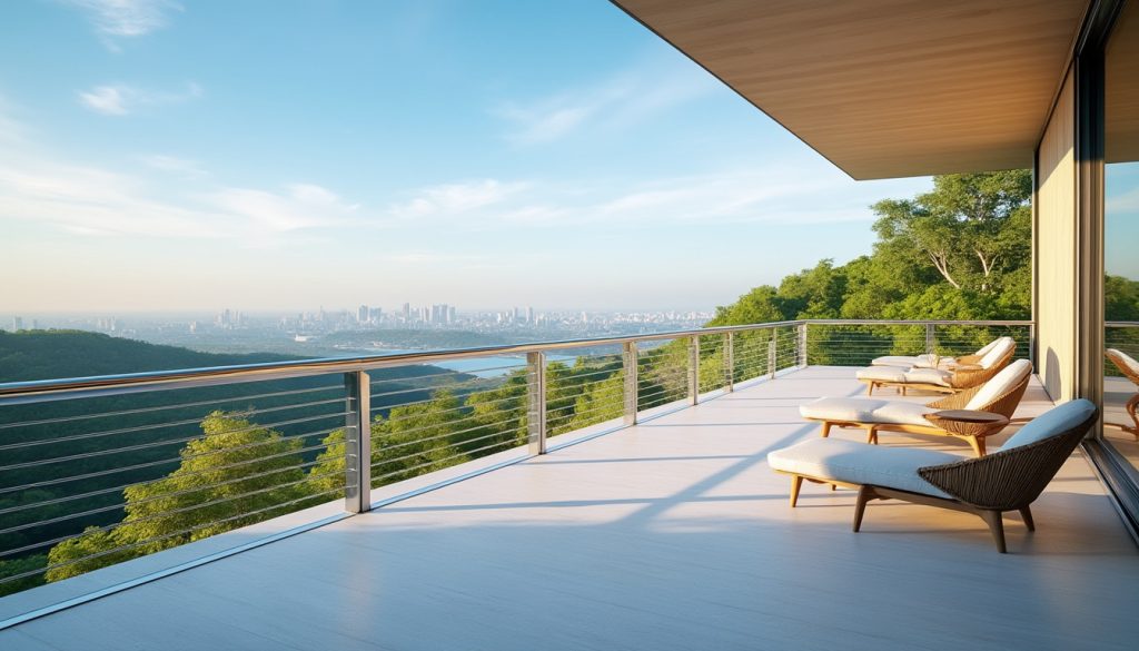 découvrez les avantages des garde-corps lisses horizontales, alliant sécurité renforcée et esthétisme contemporain. idéales pour tous vos espaces extérieurs et intérieurs, ces barrières offrent une protection optimale tout en embellissant votre décoration. transformez votre environnement avec des solutions à la fois fonctionnelles et élégantes.