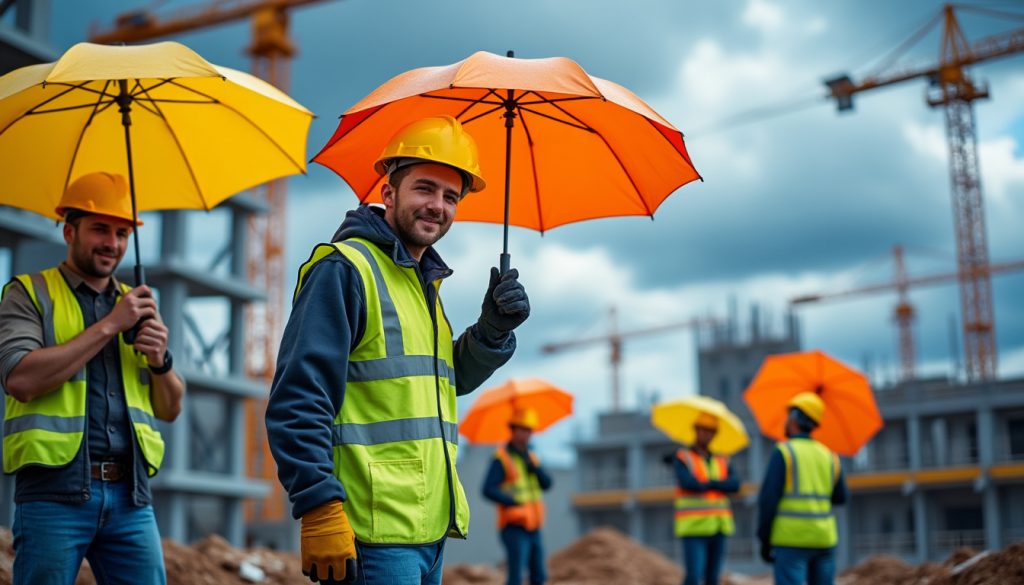 découvrez comment les parapluies de chantier peuvent offrir une protection essentielle à vos travailleurs contre les intempéries, améliorer leur confort et garantir leur sécurité sur le lieu de travail. explorez les avantages pratiques et les fonctionnalités qui rendent ces équipements indispensables dans le secteur du bâtiment.