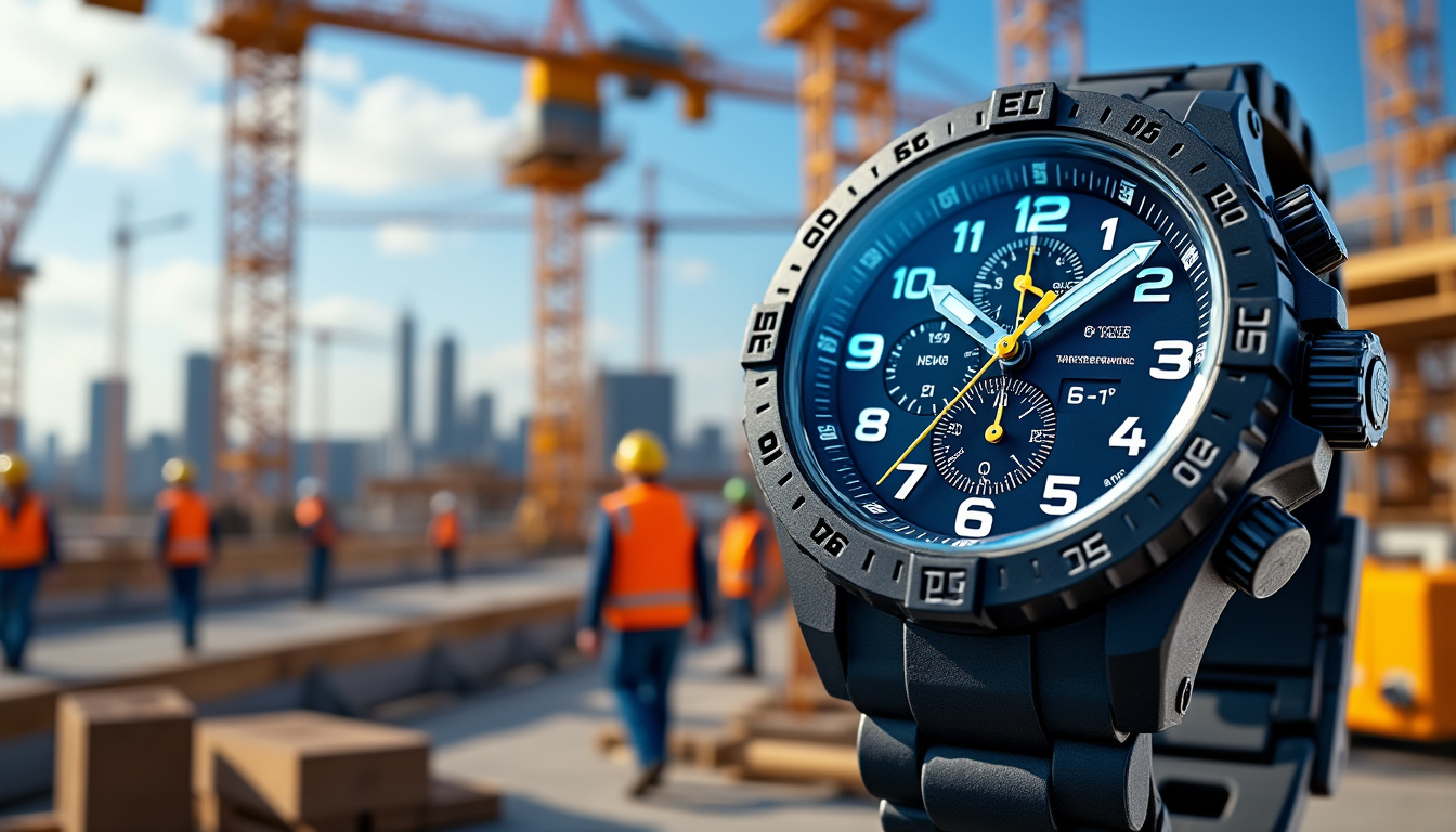 Tout savoir sur la montre chantier : caractéristiques et avantages