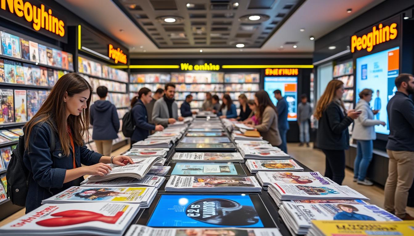 Découvrez le monde des enseignes presse : tendances et innovations