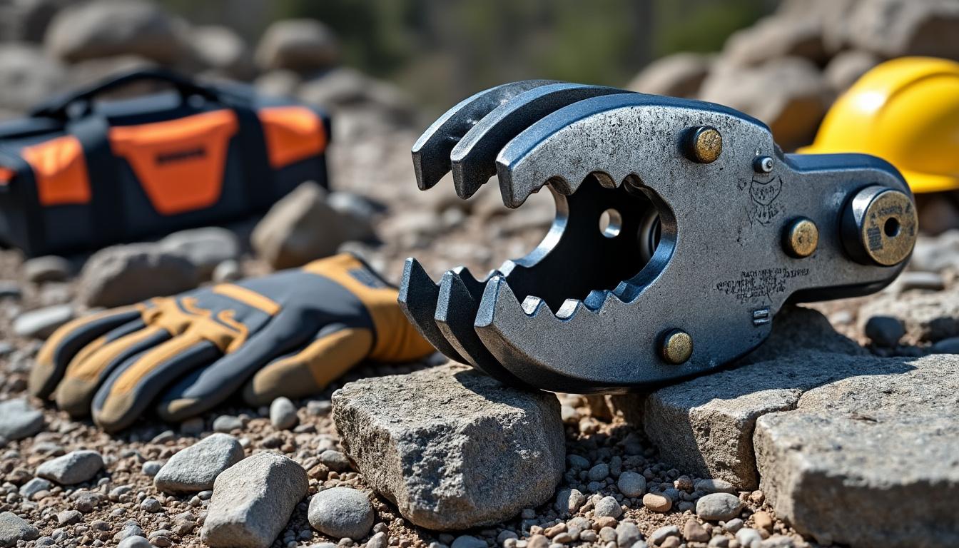Tout savoir sur la pince enrochement : fonctionnement et utilisations