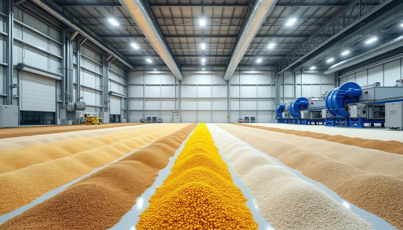 Stockage céréales à plat : méthodes et avantages