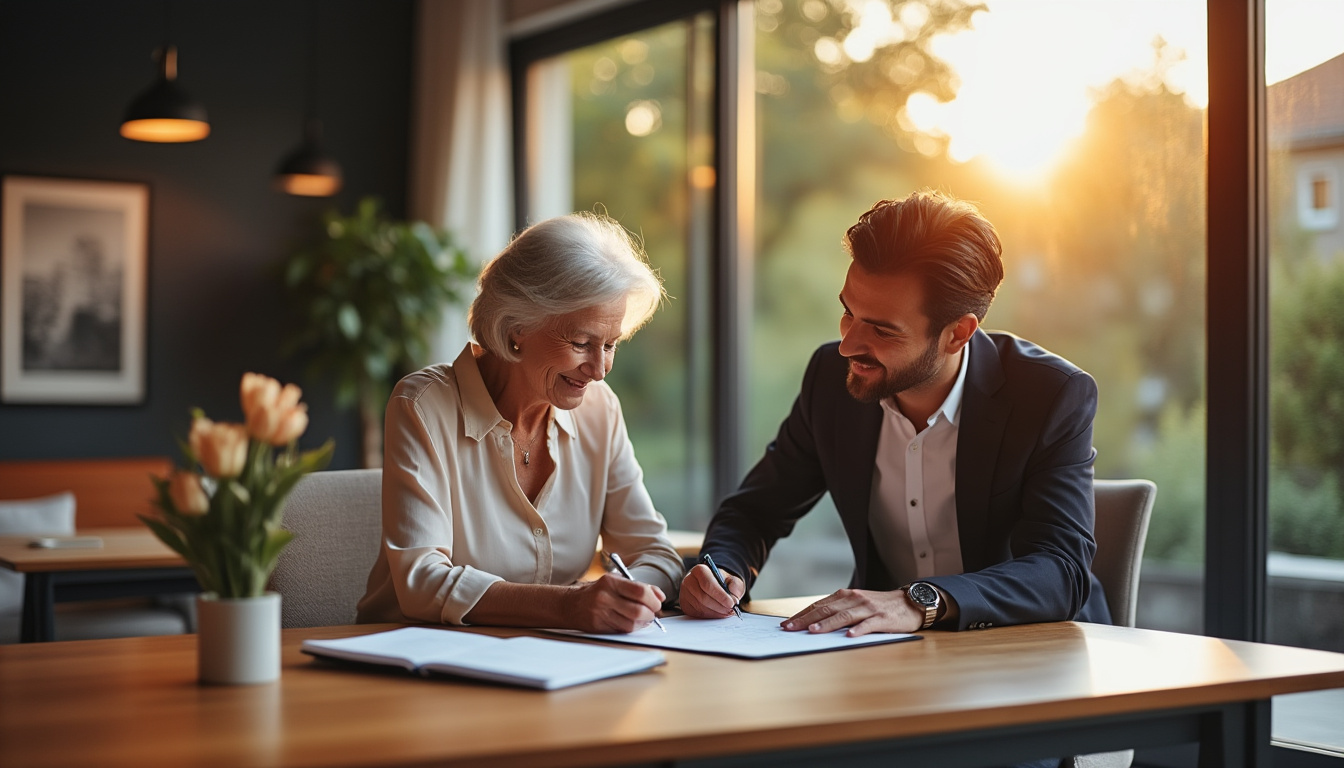 découvrez comment calculer la plus-value lors de la revente d'un bien en viager occupé et comprenez la fiscalité applicable à la rente pour optimiser votre transaction.