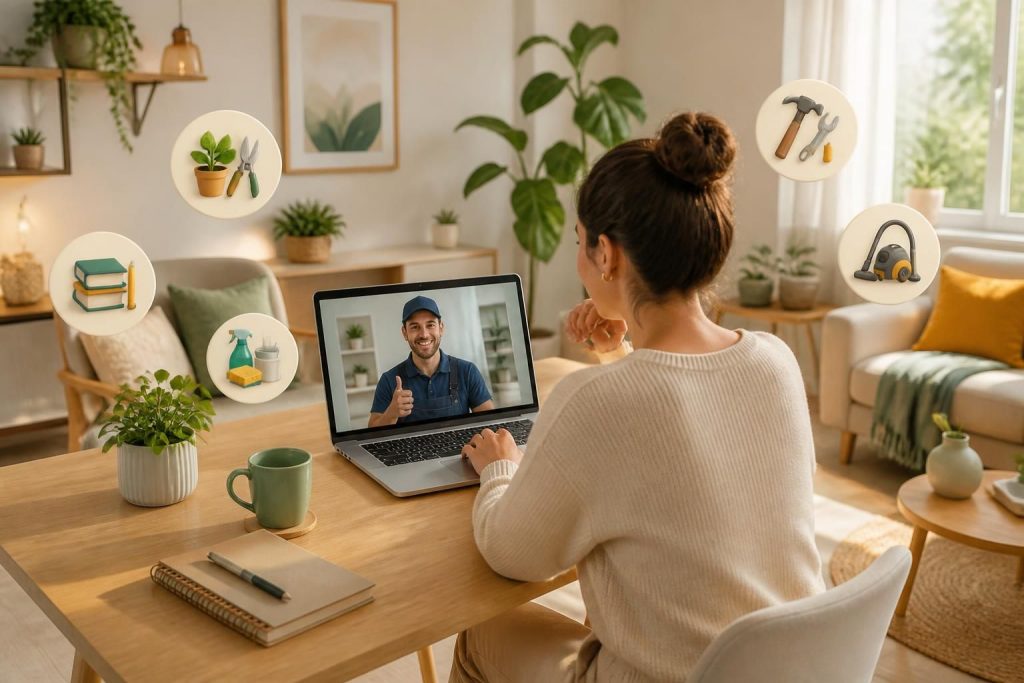 découvrez les services réels proposés par la plateforme stootie pour l'aide en ligne à domicile, facilitant vos besoins quotidiens grâce à des professionnels qualifiés.